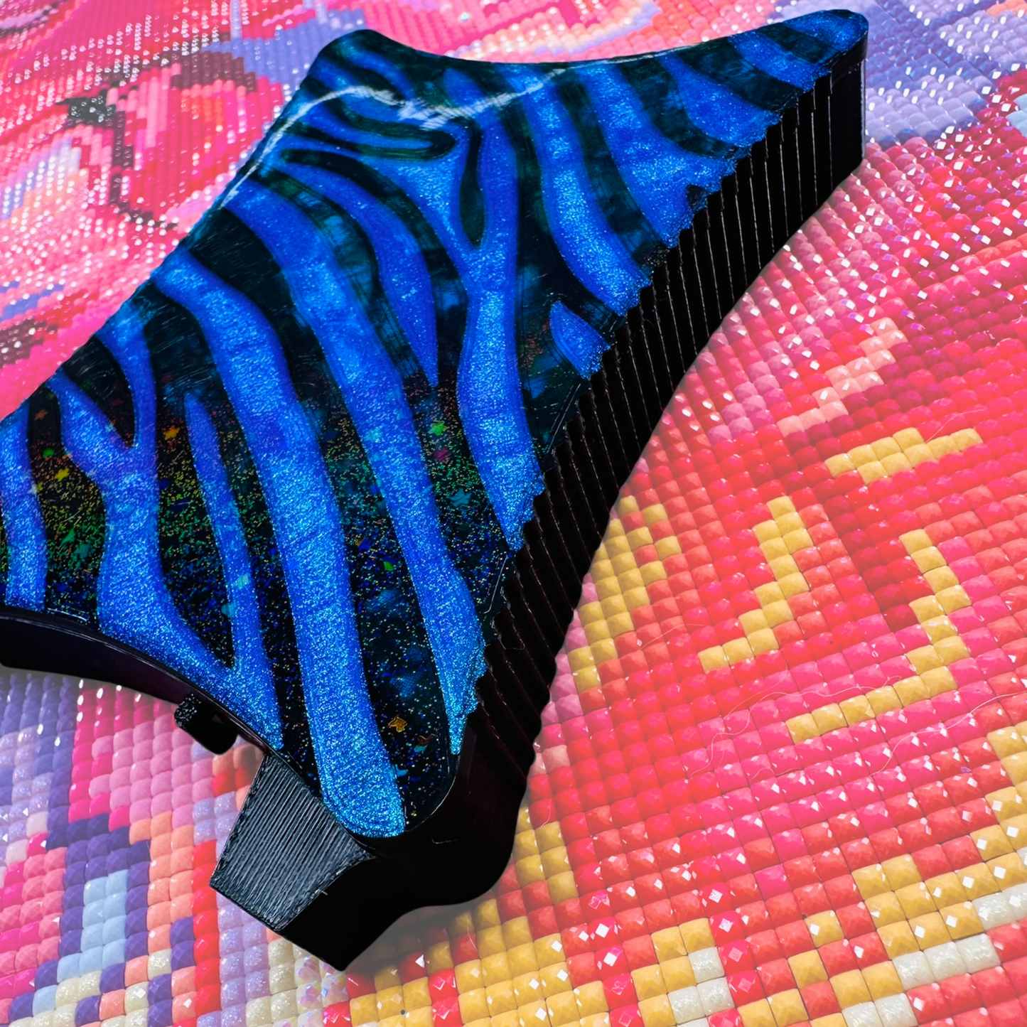 Ergonomic Style Diamond Art Tray- Zebra Standard Size