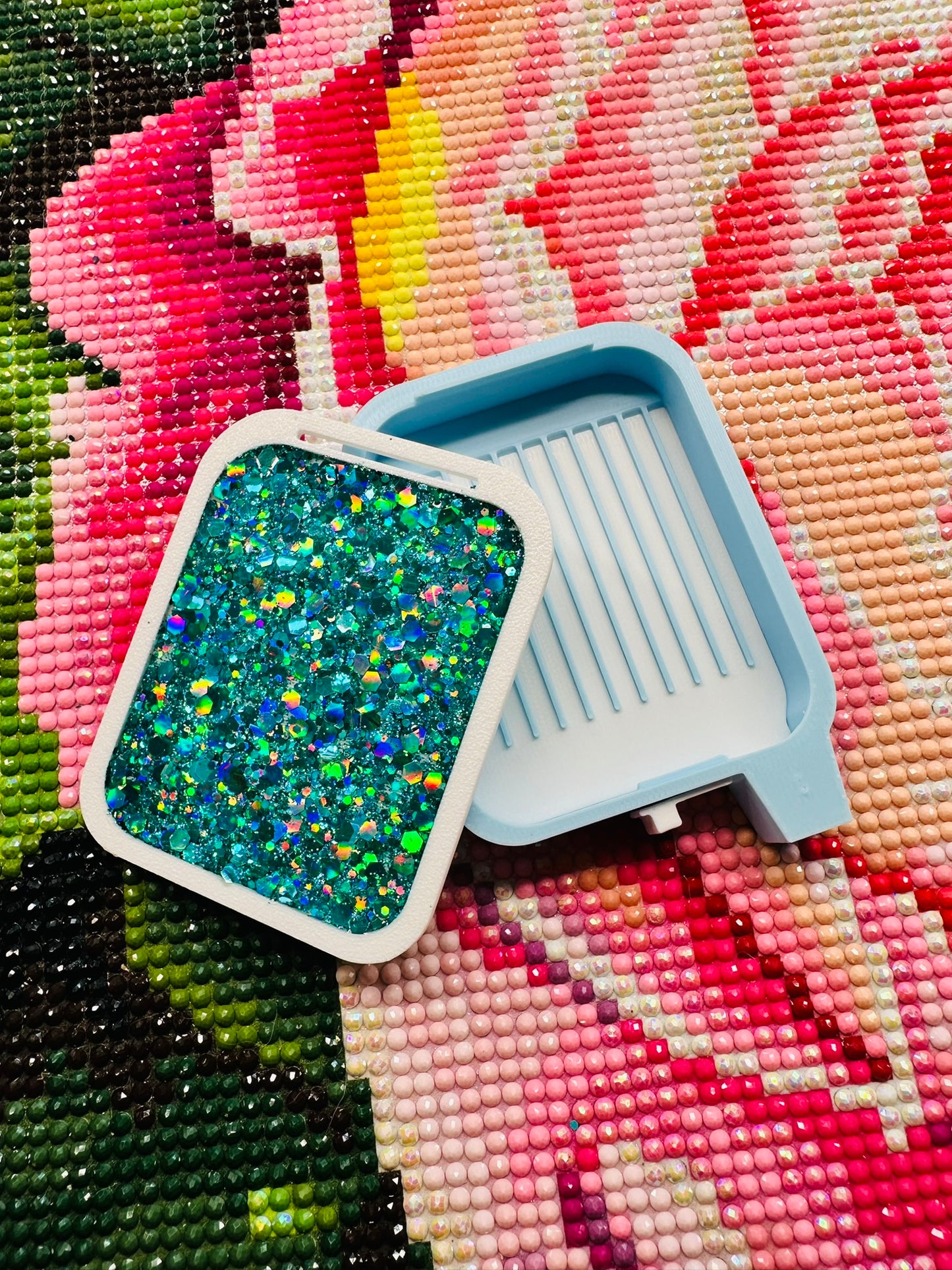 Small Diamond Art Tray- Meteor Shower