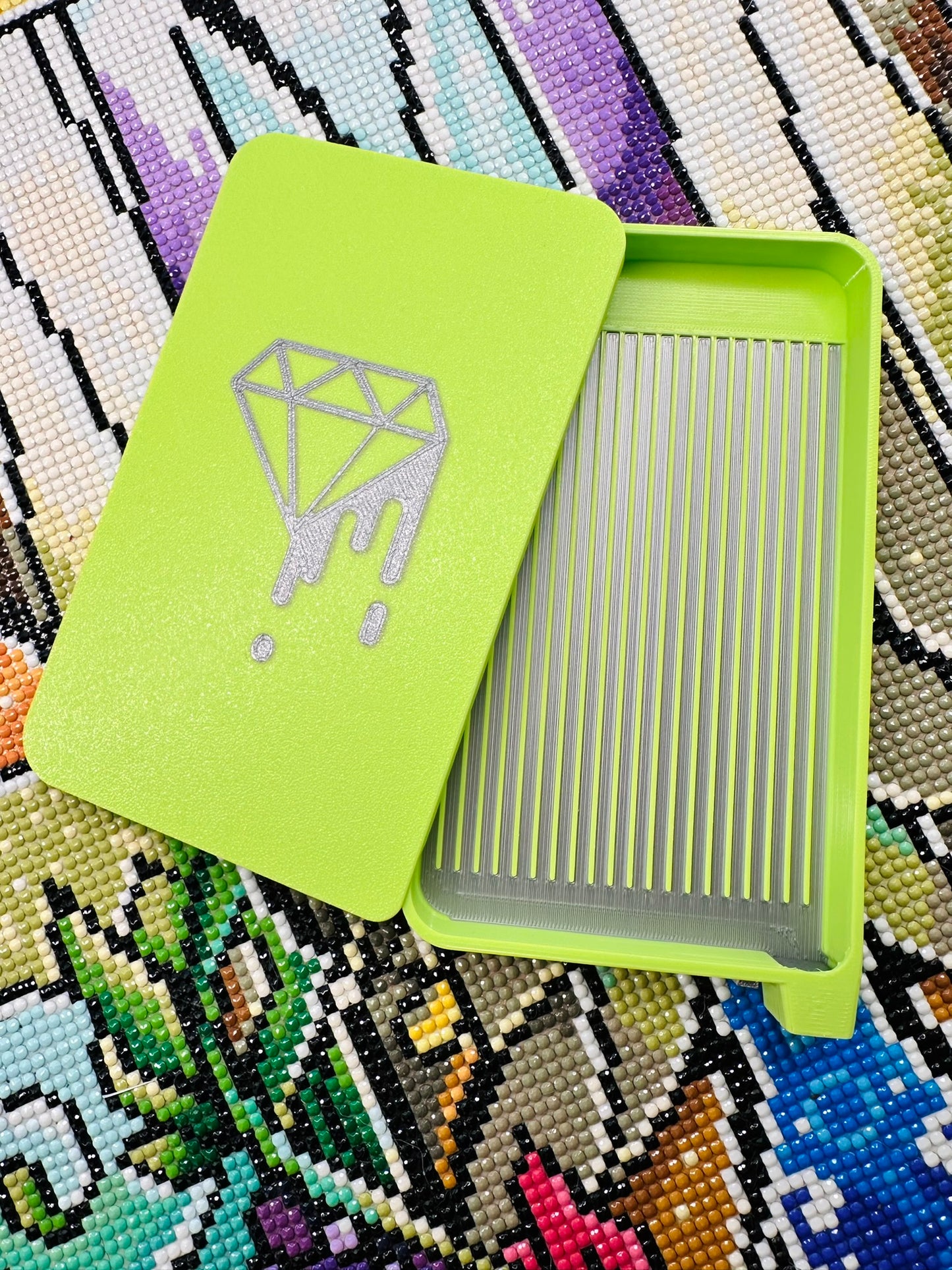 Big Flipping Tray V2- Melt- Large Diamond Drill Tray
