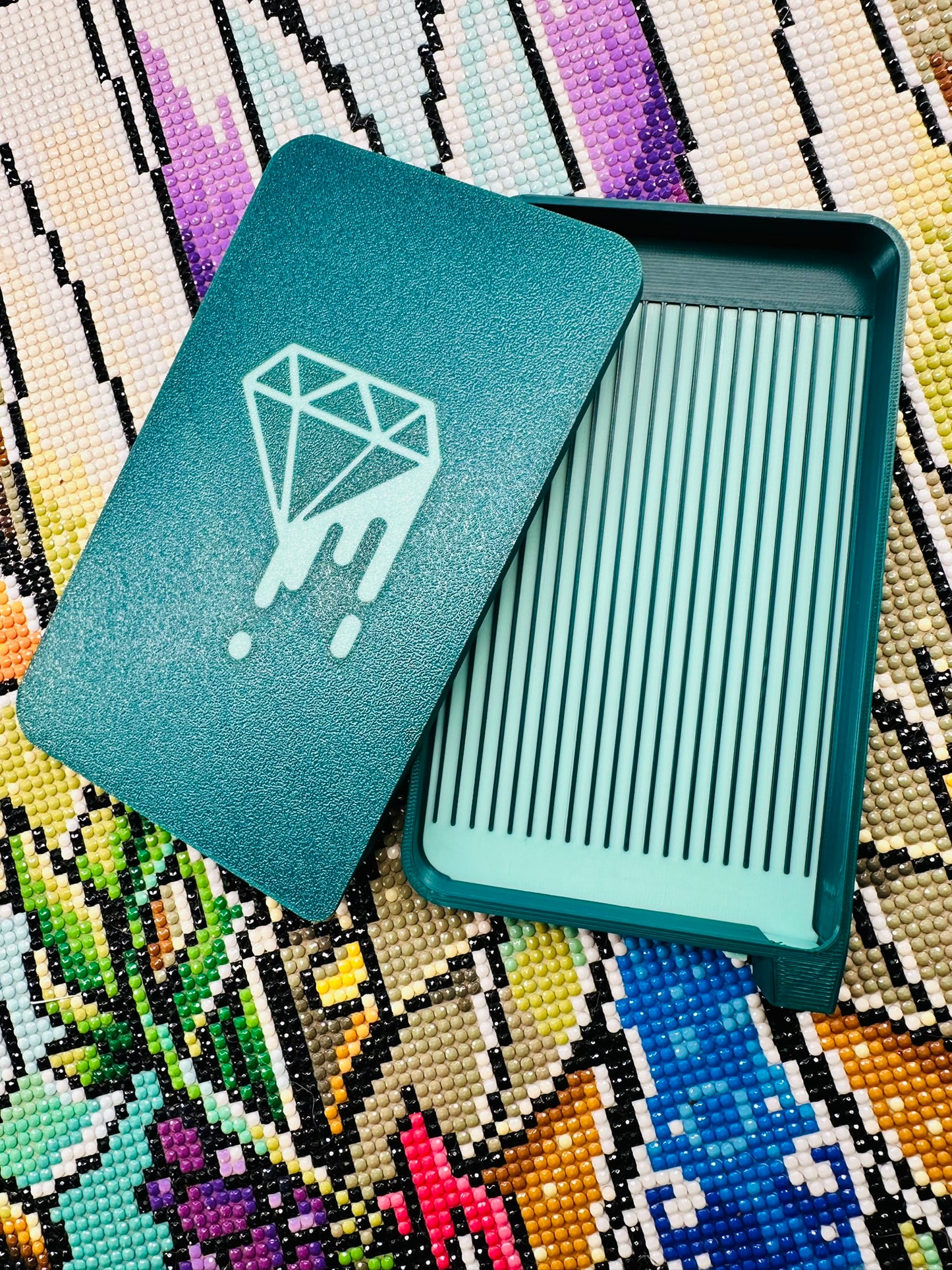 Big Flipping Tray V2- Melt- Large Diamond Drill Tray
