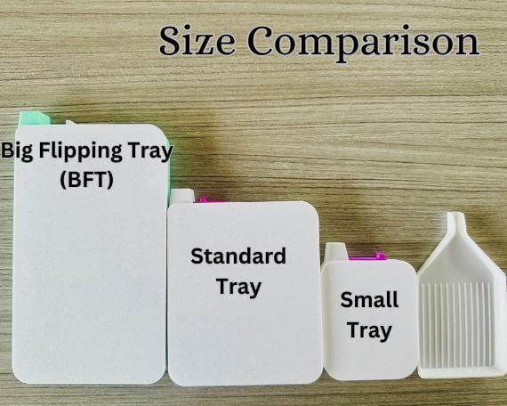 Made to Order Big Flipping Tray- Melt | Large Diamond Drill Tray by DiamondPaintersAnon Shop