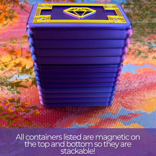 Storage Container Multiple Sizes for Diamond Art Products & Mutiplacers