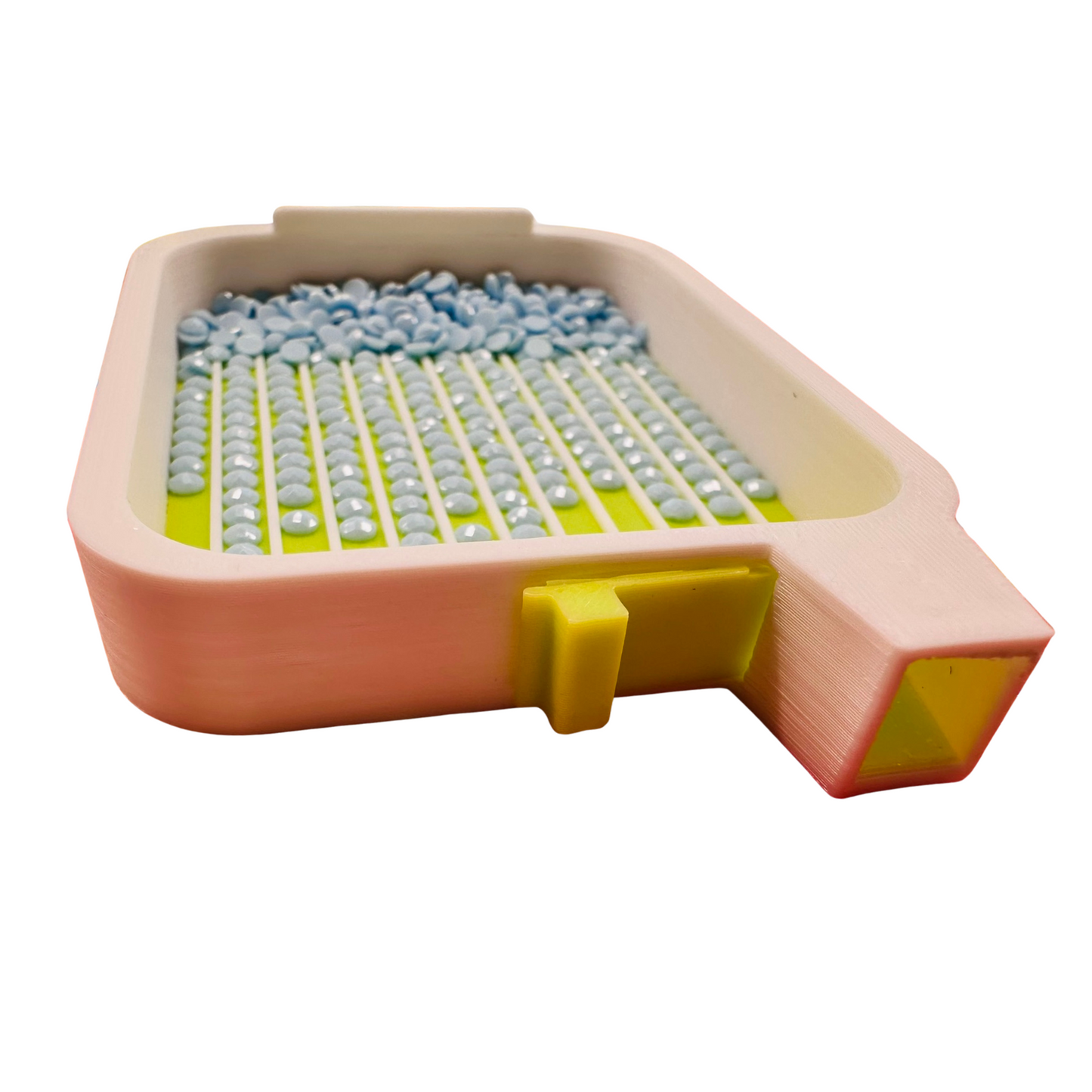 Small Diamond Art Confetti Tray- Koi Pond