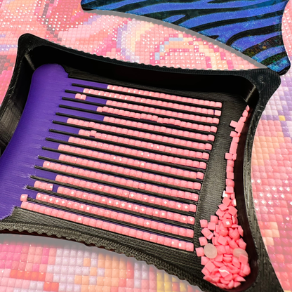 Made to Order-Ergonomic Style Diamond Art Tray- Standard Size by DiamondPaintersAnon Shop