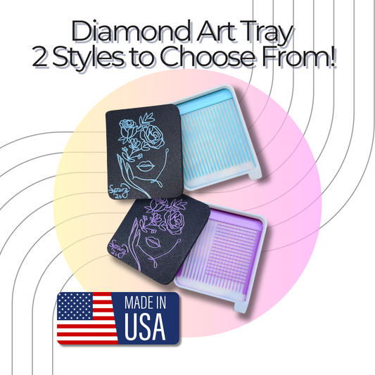 Bloom Where Planted Standard Size Diamond Art Tray