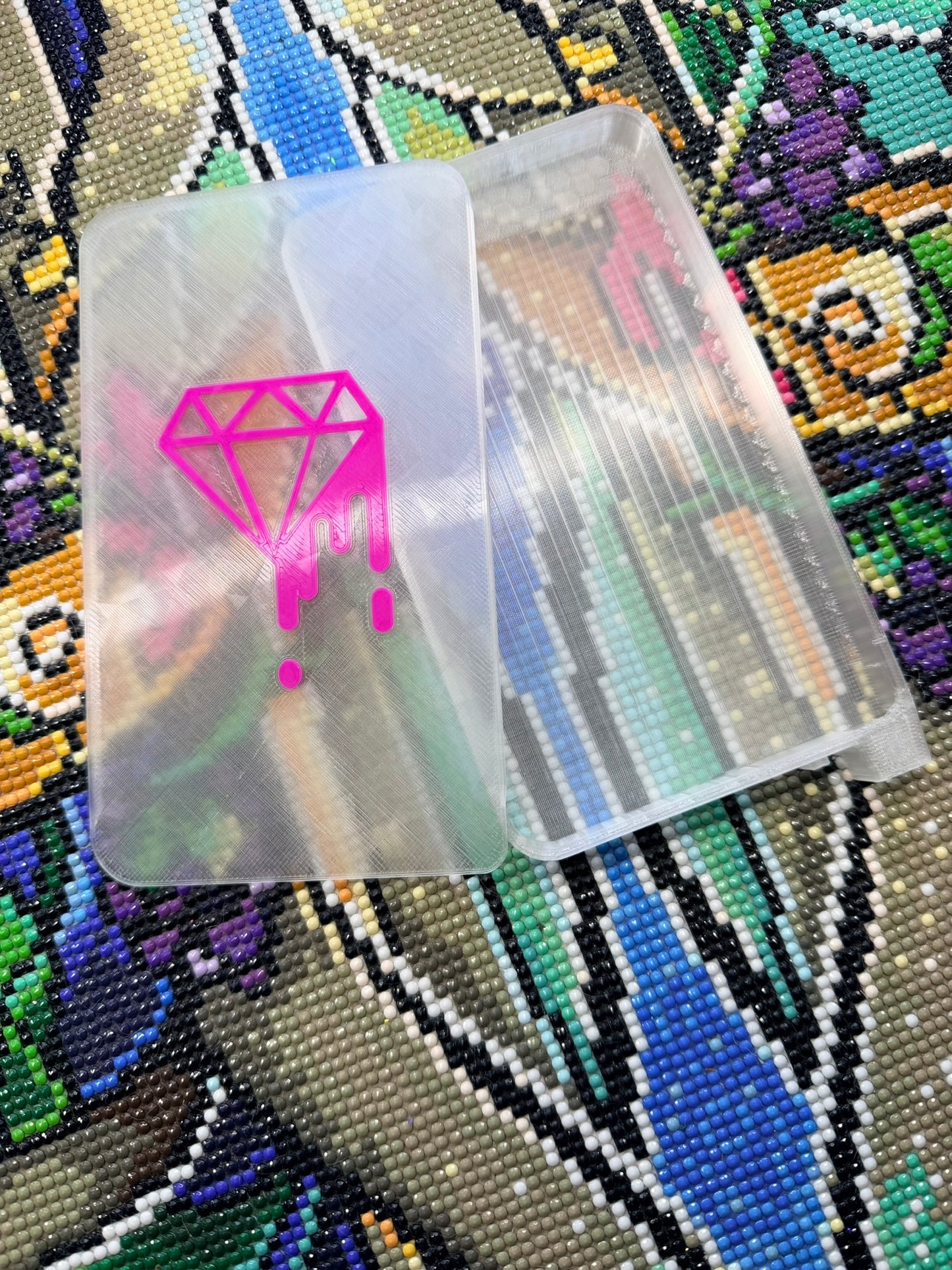 Big Flipping Tray V2- Melt- Large Diamond Drill Tray