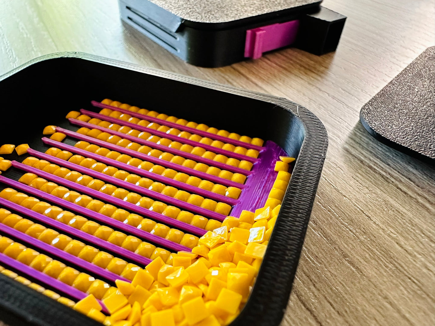 Cosmic Kitten Tray- Glitter