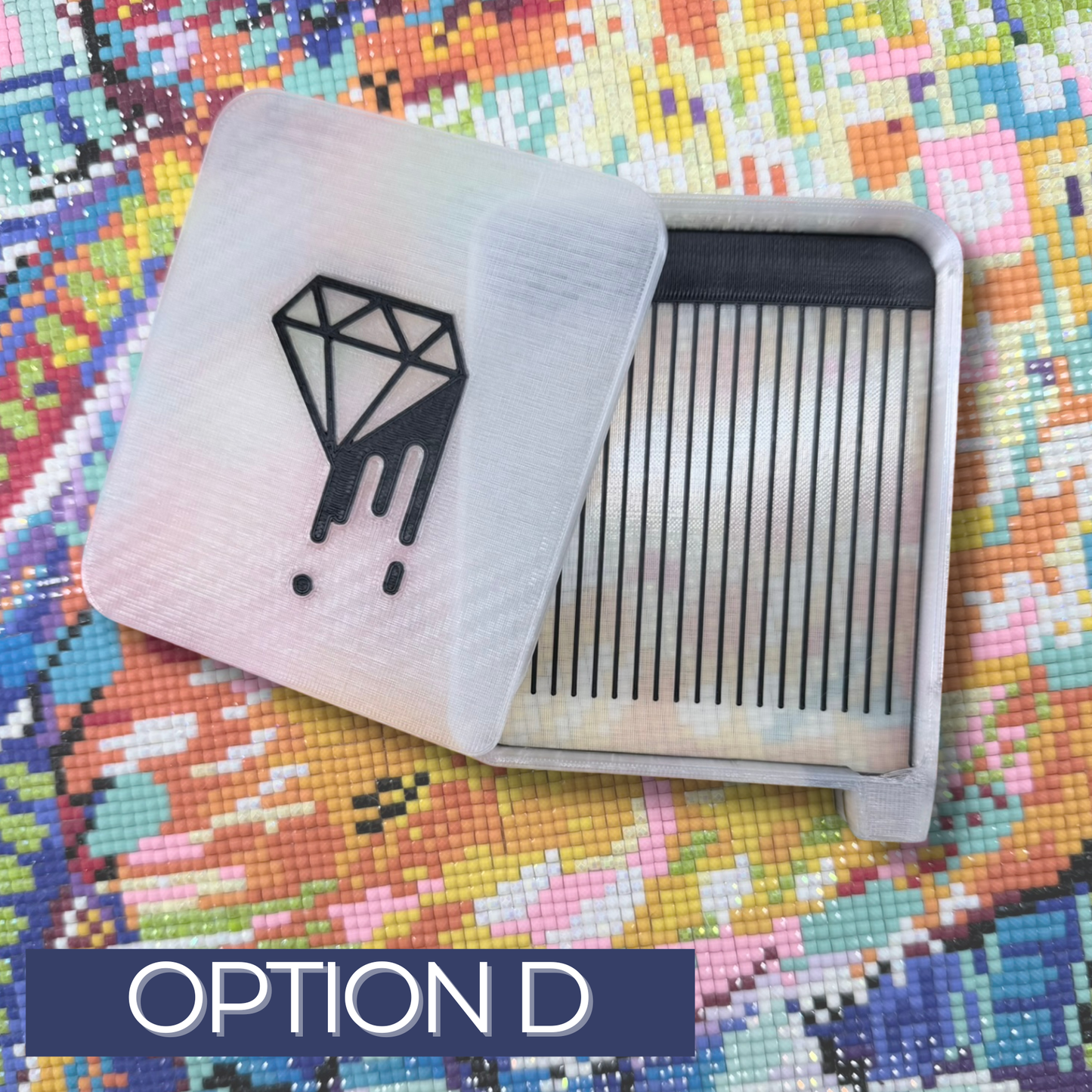 Diamond Art Tray with Lid- Melt- Standard Size