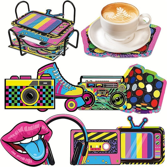 Diamond Art Coasters- So Retro
