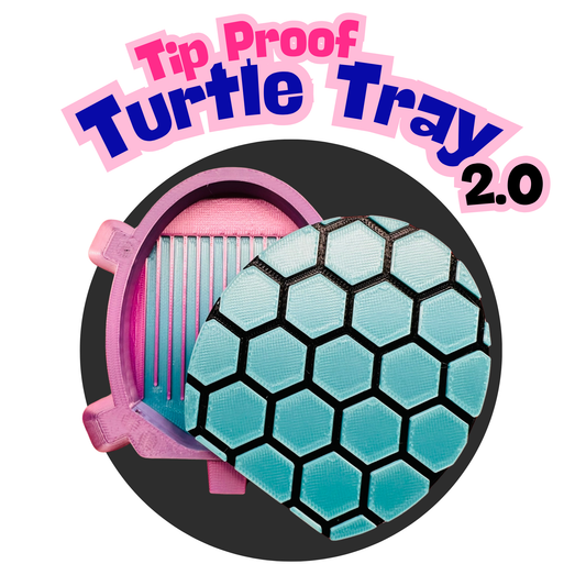 Tip Proof Turtle Tray™ 2.0 – Diamond Art Tray