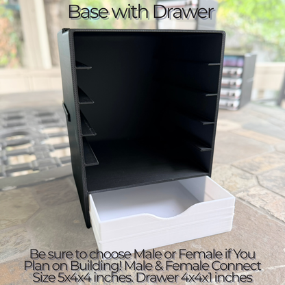 Interlocking Diamond Painting Tray Storage Cubes | Modular Tray Organizer | Stackable Diamond Art Storage