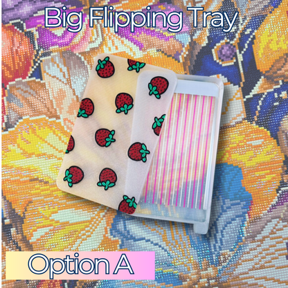 Summer Strawberry Diamond Art Trays