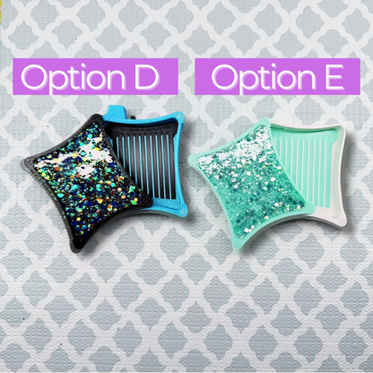 Small Ergonomic Style Diamond Art Tray- SMALL Meteor Shower
