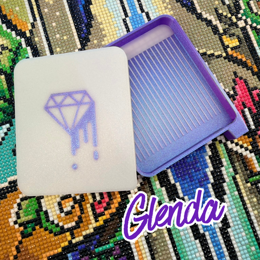 Diamond Art Tray with Lid- Melt- Standard Size
