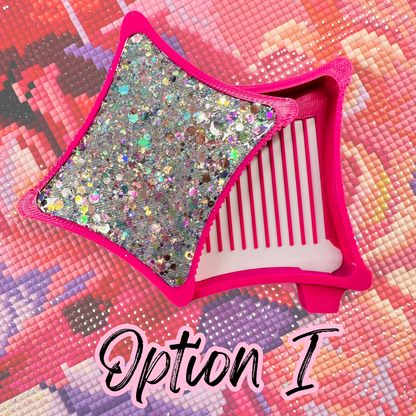 Small Ergonomic Style Diamond Art Tray- SMALL Meteor Shower