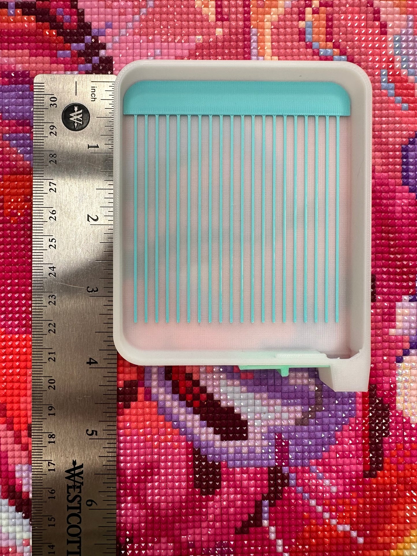 Diamond Art Tray with Lid- Peabody Cat