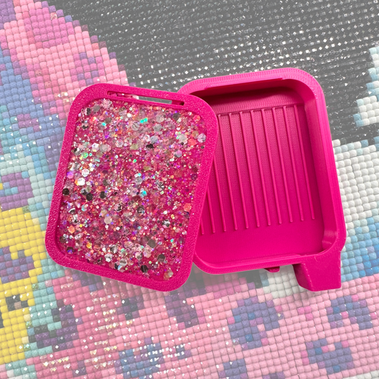 Small Diamond Art Tray- Meteor Shower