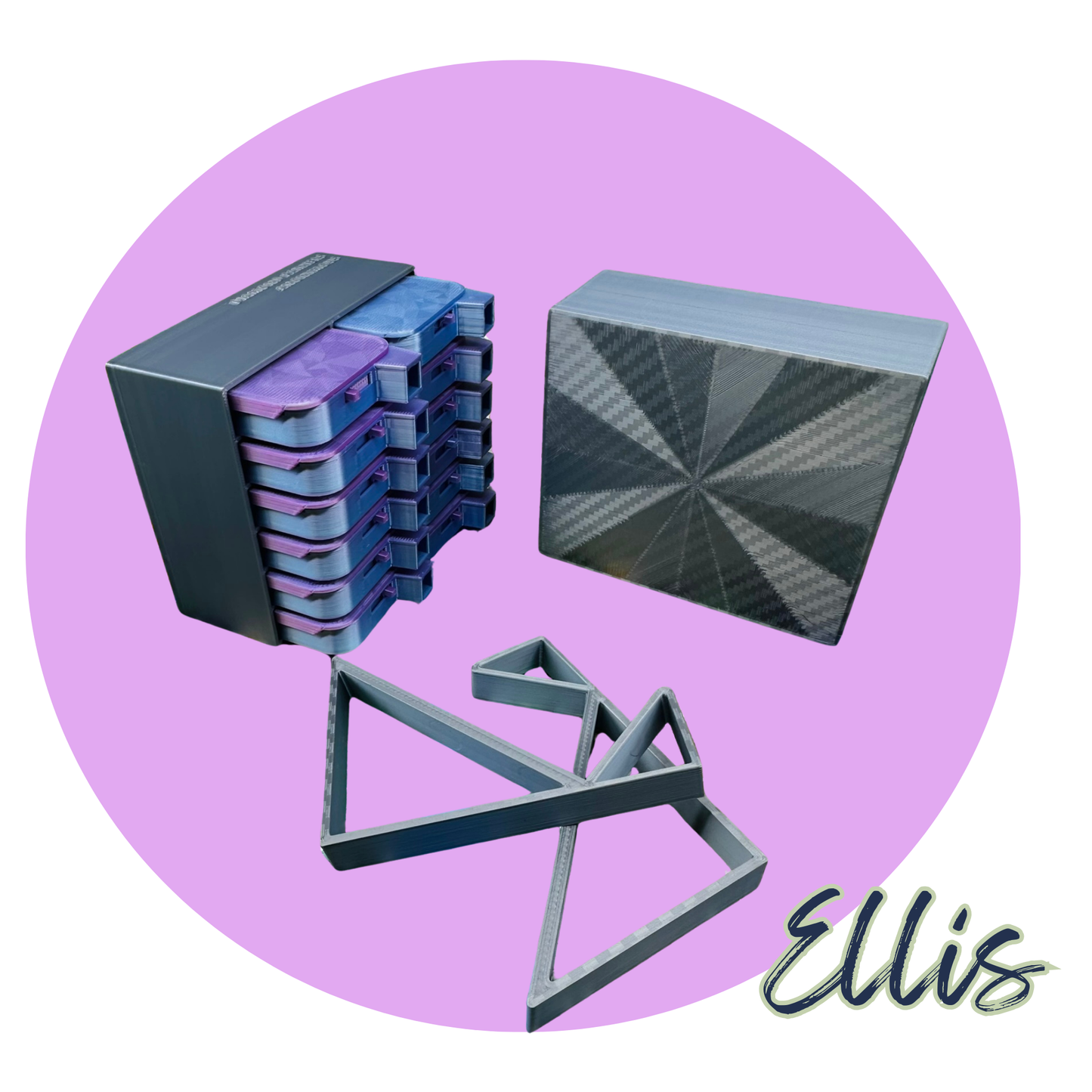 Confetti Tray Tower with Diamond Art Trays