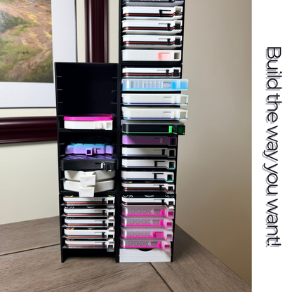 Interlocking Diamond Painting Tray Storage Cubes | Modular Tray Organizer | Stackable Diamond Art Storage