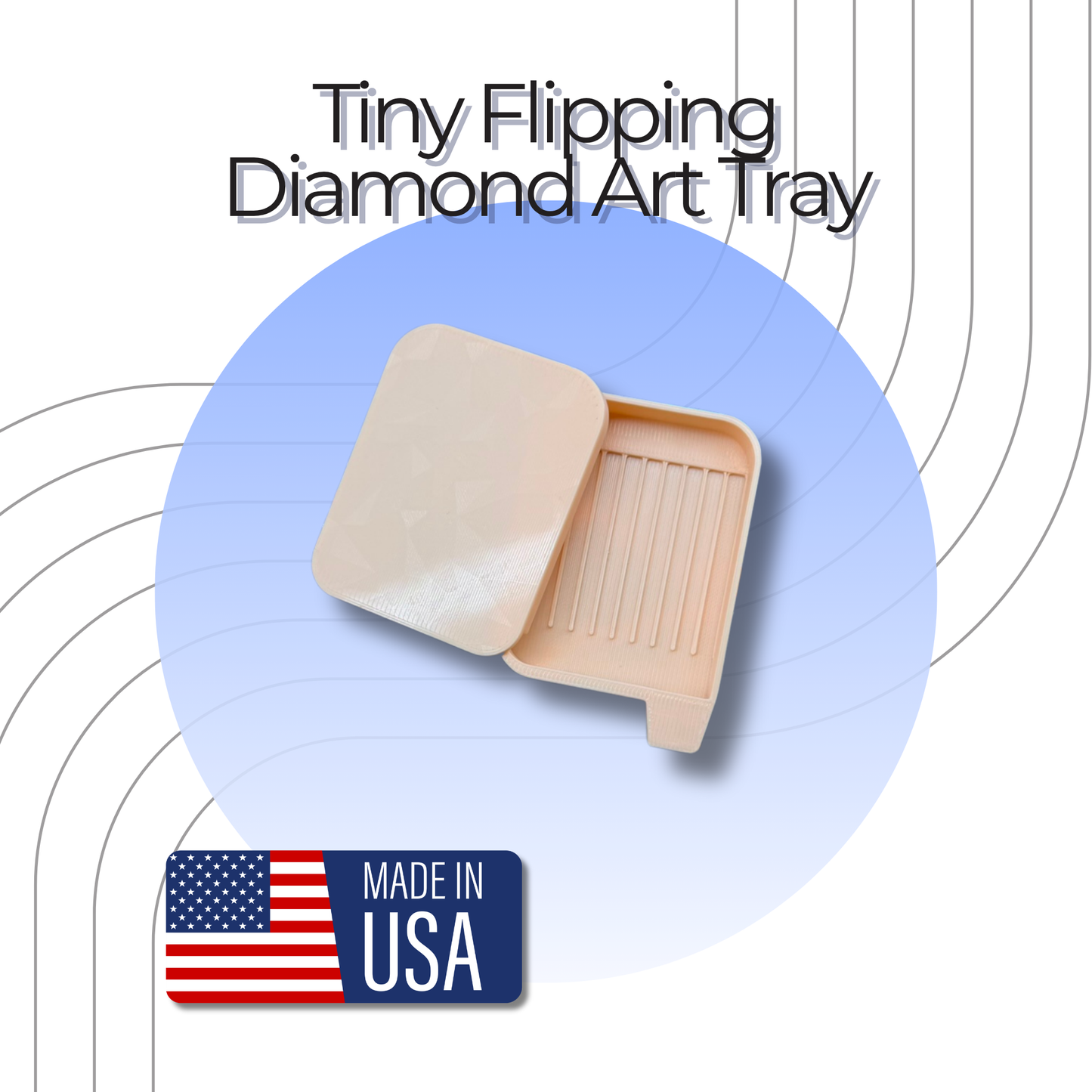 Tiny Flipping Diamond Art Tray
