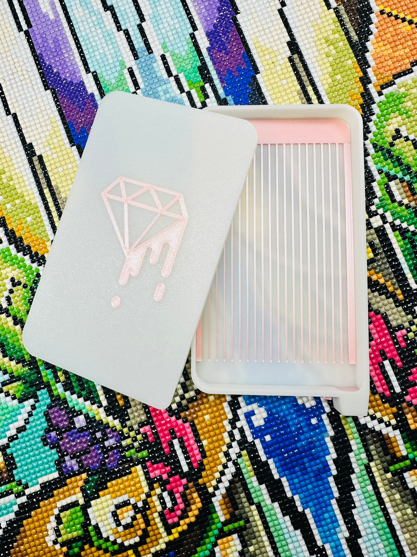 Made to Order Big Flipping Tray- Melt | Large Diamond Drill Tray by DiamondPaintersAnon Shop