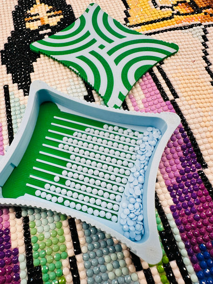 Small Ergonomic Style Diamond Art Tray