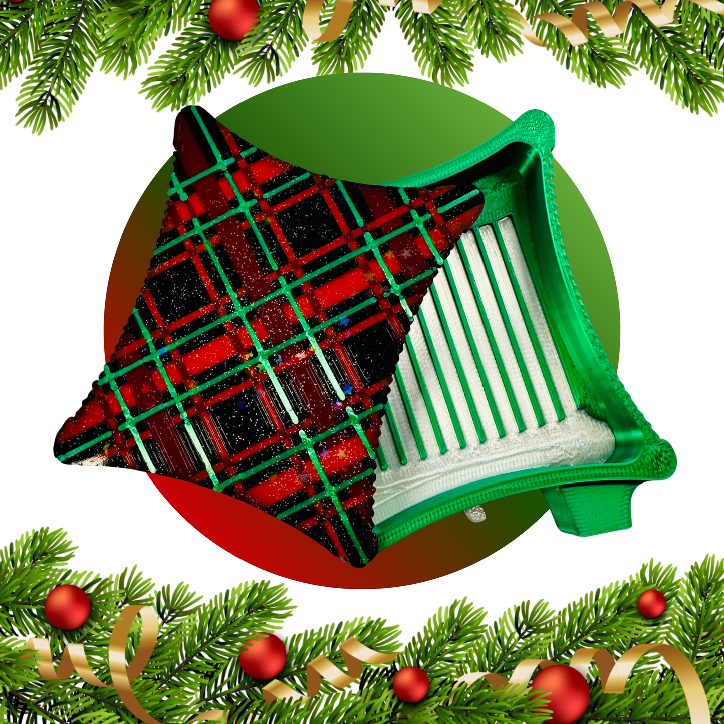 Small Christmas Style Ergonomic Diamond Art Tray