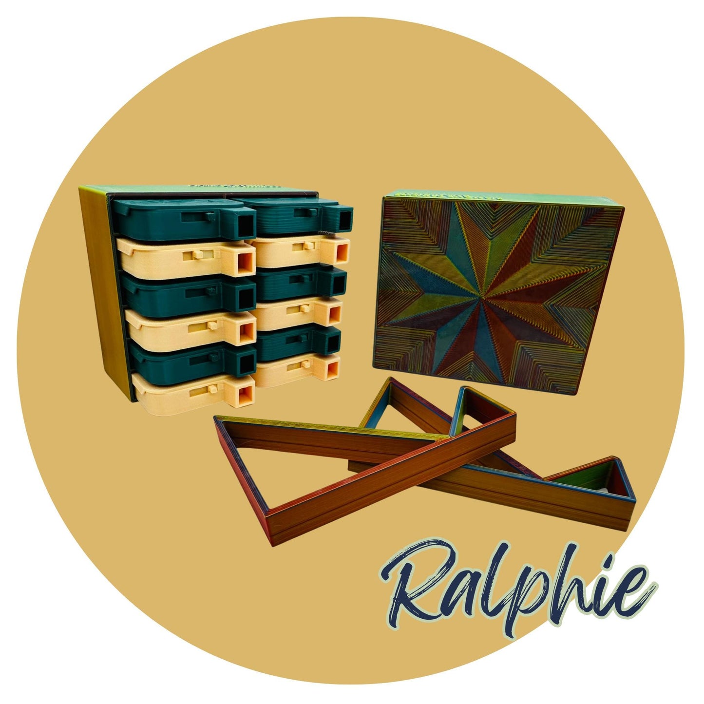 Confetti Tray Tower with Diamond Art Trays