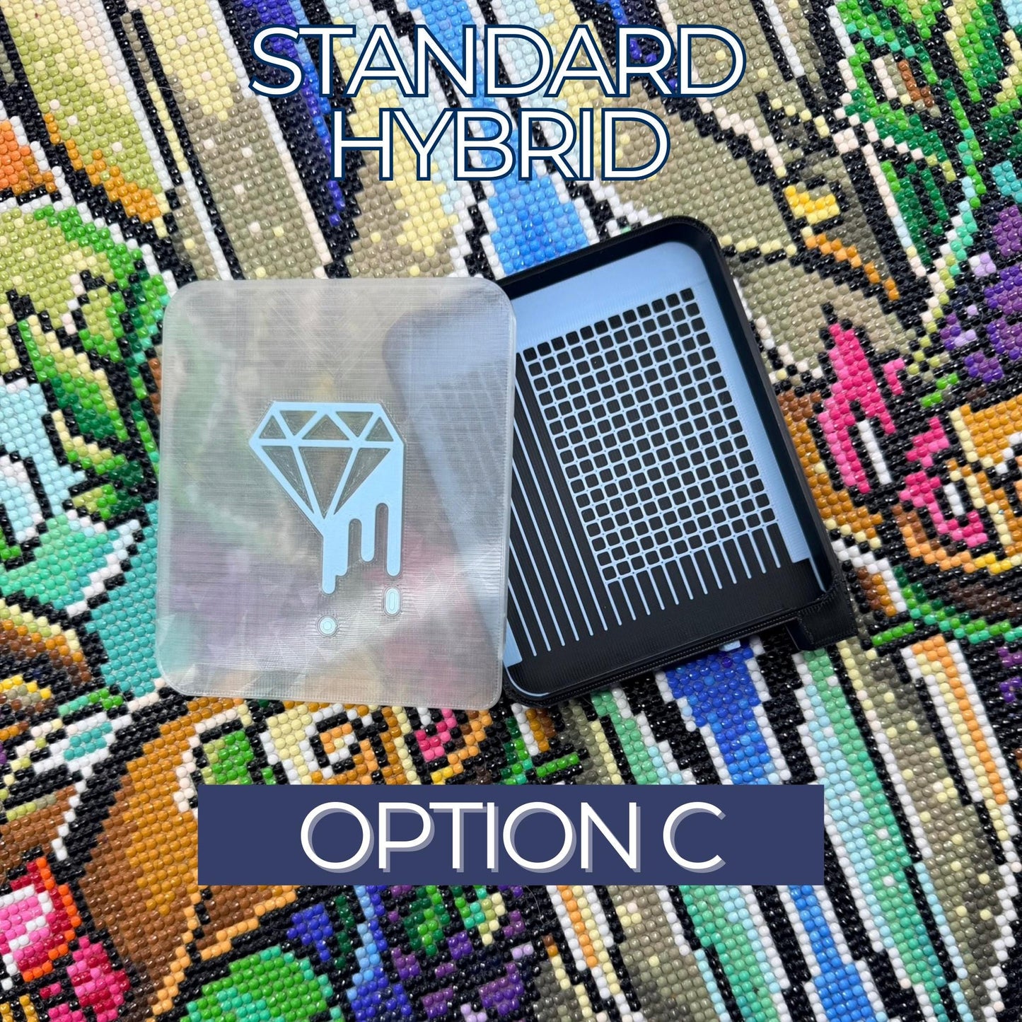 Made to Order Hybrid Diamond Art Tray by DiamondPaintersAnon Shop