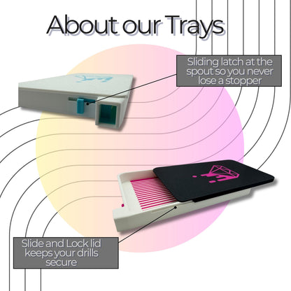 Made to Order Hybrid Diamond Art Tray by DiamondPaintersAnon Shop