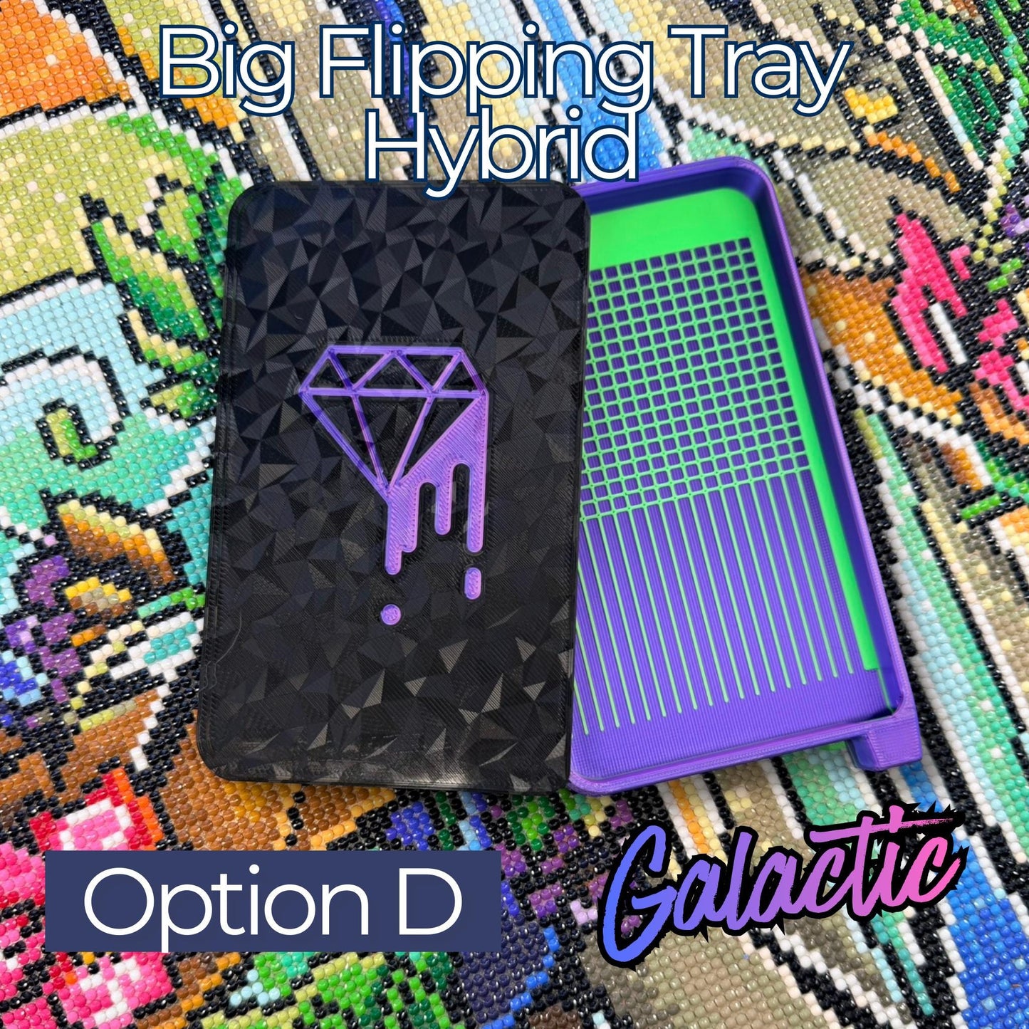 Made to Order Hybrid Diamond Art Tray by DiamondPaintersAnon Shop