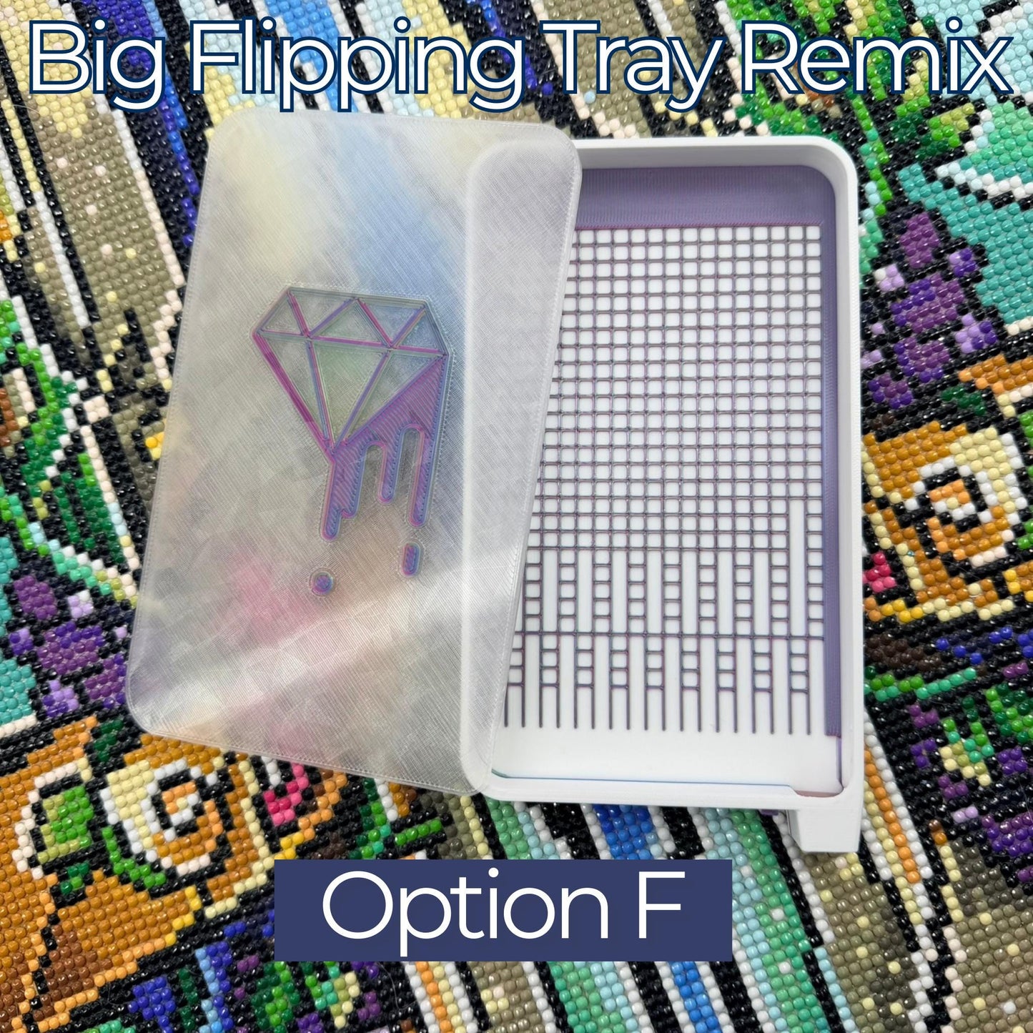 Made to Order Hybrid Diamond Art Tray by DiamondPaintersAnon Shop