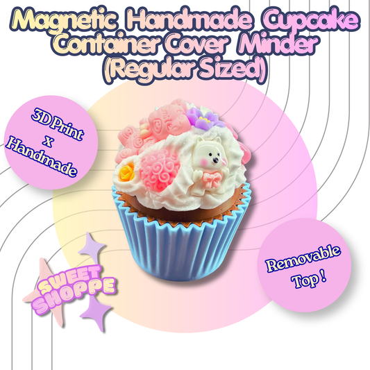 Faux Cupcake Cover Minder/ Trash Minder- Standard Size- Limited Edition