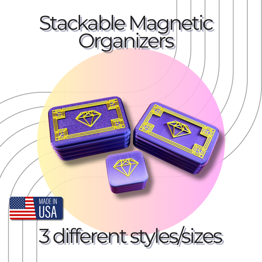Storage Container Multiple Sizes for Diamond Art Products & Mutiplacers