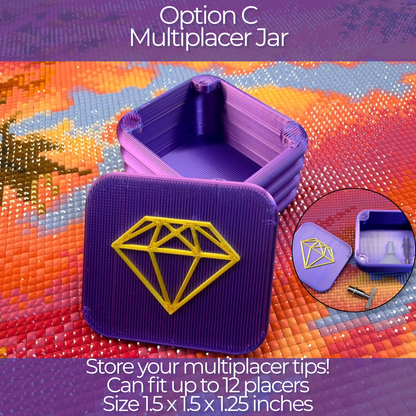 Storage Container Multiple Sizes for Diamond Art Products & Mutiplacers