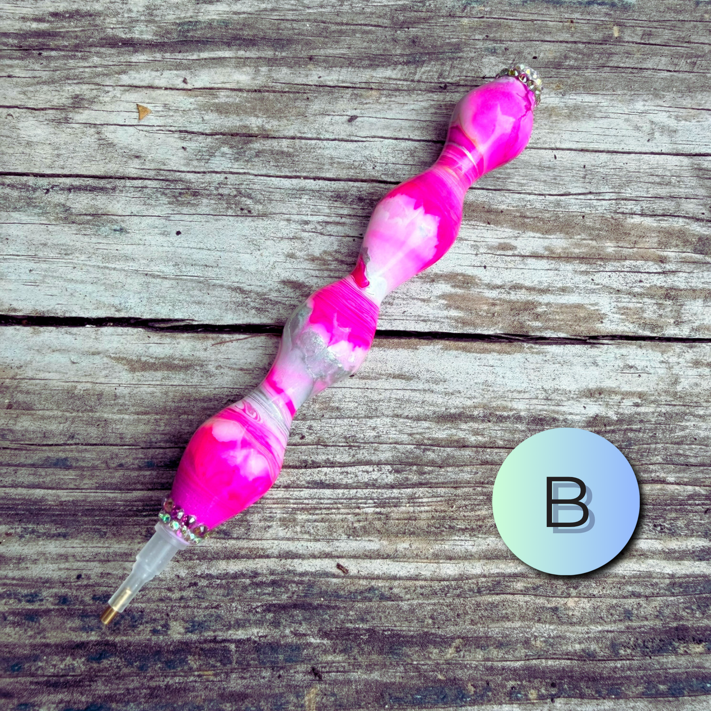 Hybrid 3D Print & Resin Diamond Art Pen