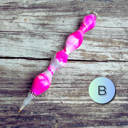Hybrid 3D Print & Resin Diamond Art Pen