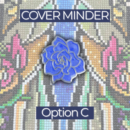 Pretty Flower Cover Minder & Trash Minders