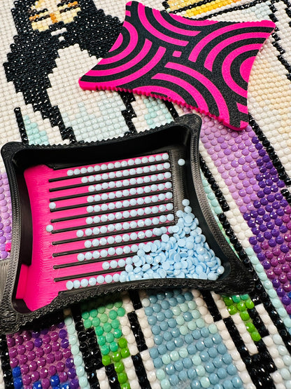 Small Ergonomic Style Diamond Art Tray