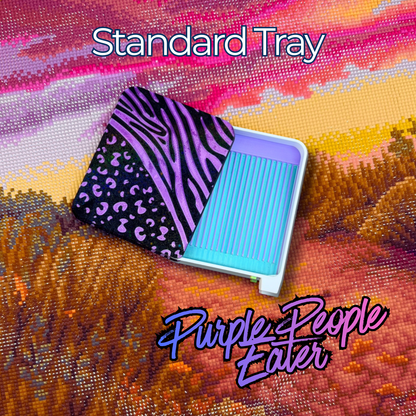 Standard Diamond Art Tray Leopard x Zebra Stripes