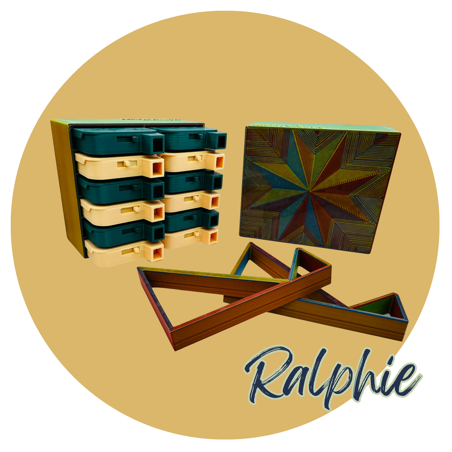 Confetti Tray Tower with Diamond Art Trays