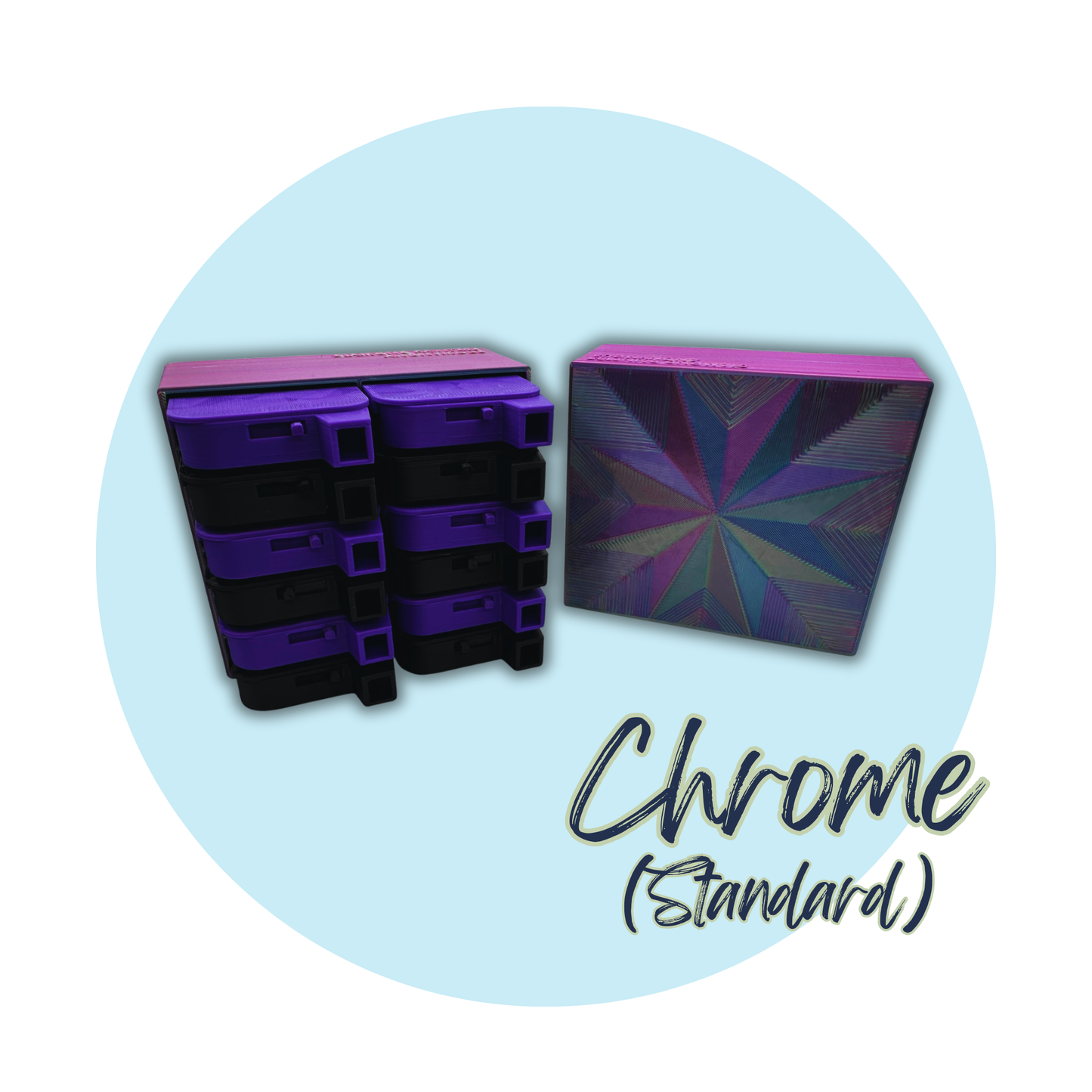 Made to Order Confetti Tray Tower with Diamond Art Trays by DiamondPaintersAnon Shop