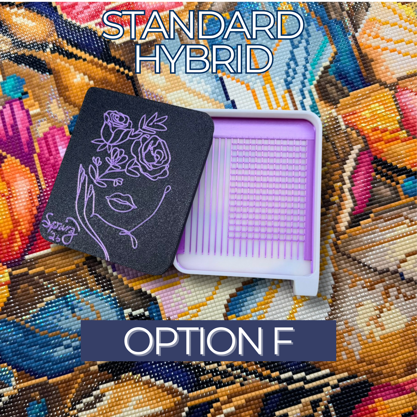 Bloom Where Planted Standard Size Diamond Art Tray