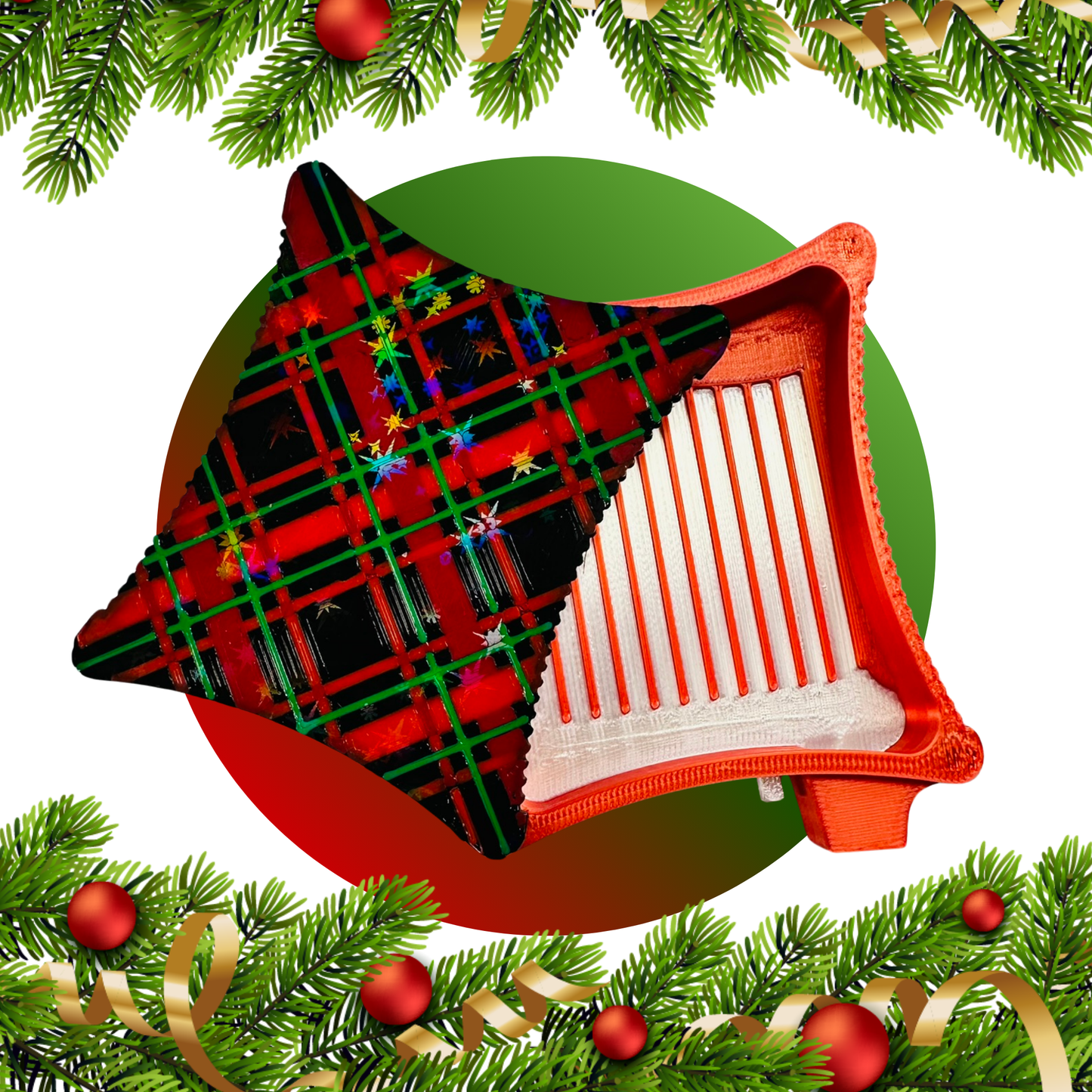 Small Christmas Style Ergonomic Diamond Art Tray