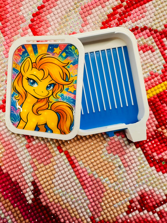 Diamond Art Confetti Tray- Pony Roundup