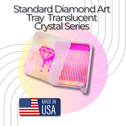 Diamond Art Tray with Lid- Melt- Standard Size