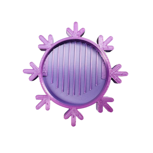 Small Diamond Art Snowflake Tray & Rhinestone Shakers