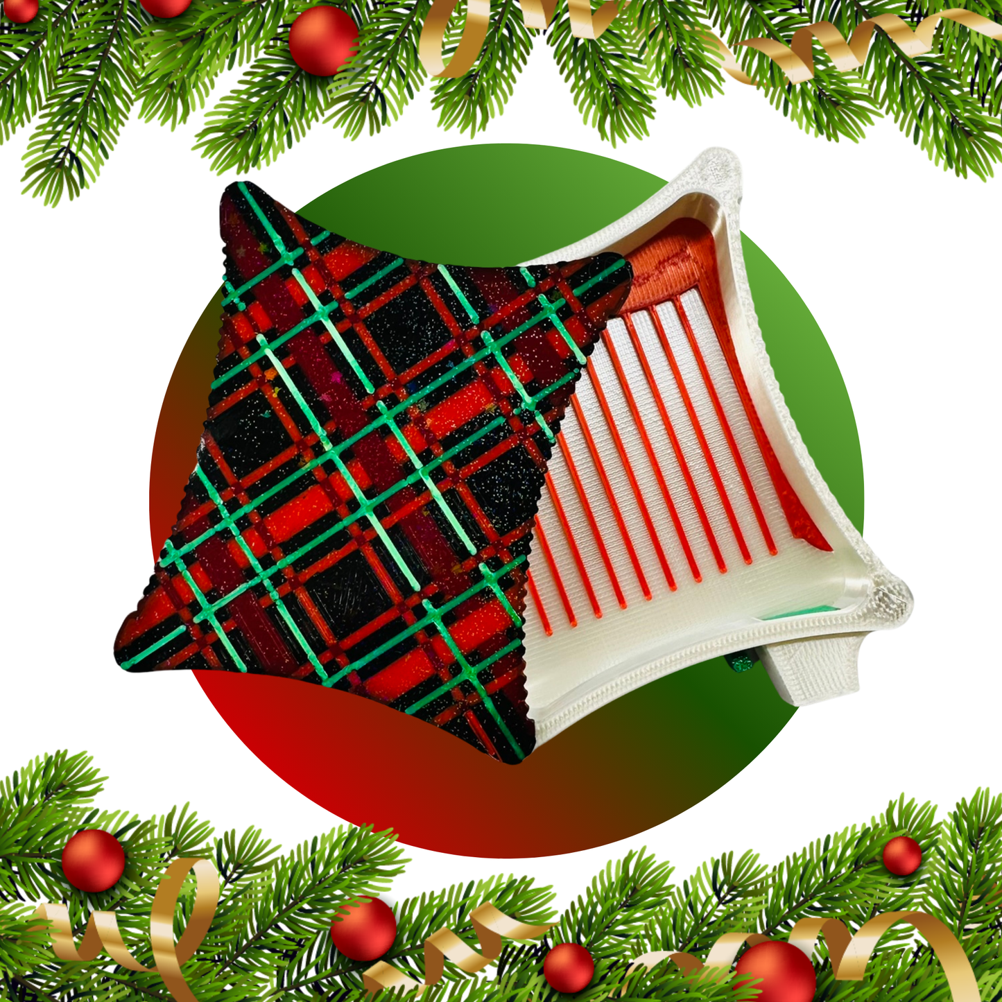 Small Christmas Style Ergonomic Diamond Art Tray